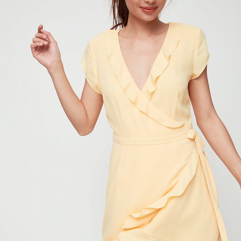 Aritzia Sunday Best Savoy Wrap Dress